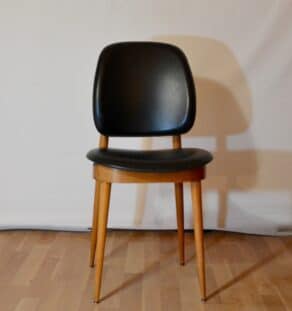 Chaise anglaise avec accoudoirs