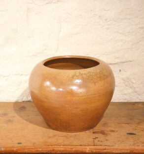 Cache pot en grès de Puisaye