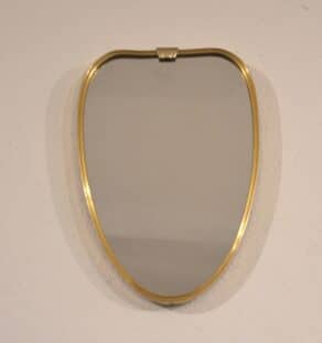 Mini miroir doré