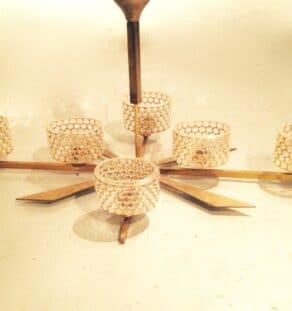 Grand lustre style Art déco