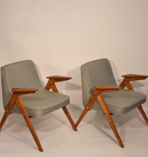 Paire de fauteuils Bunny