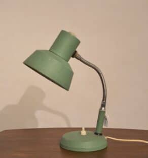 Lampe à poser verte