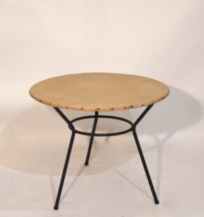Table basse en rotin