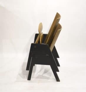 Chaises strapontins empilables