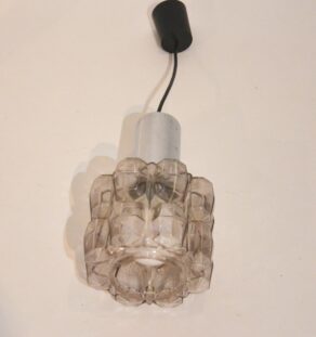 Suspension en verre années 70