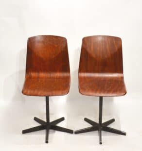 Chaises Pagholz pied étoile