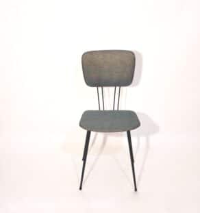 Chaise années 60 retapissée Casamance