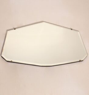 Petit miroir biseauté années 50