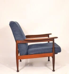 Tabouret rose poudré