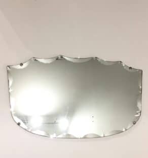 Miroir biseauté évasé