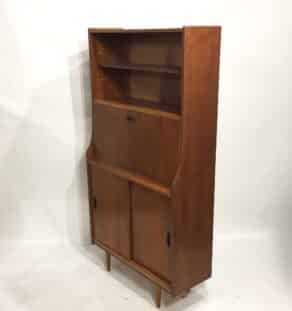 Secrétaire scandinave années 60 en teck