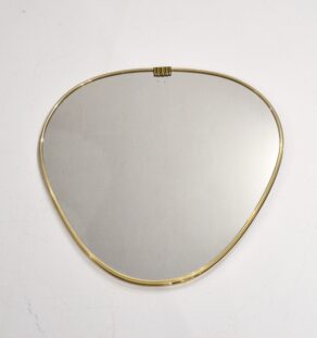 Miroir forme libre doré