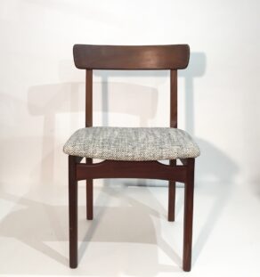 Chaises scandinaves retapissées