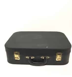 Valise ancienne bleu marine