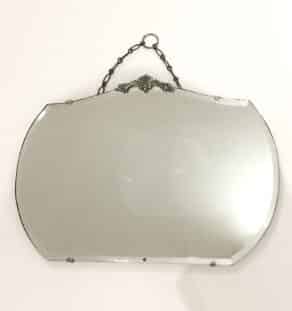 Petit miroir à fronton
