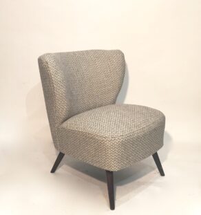 Fauteuil cocktail retapissé