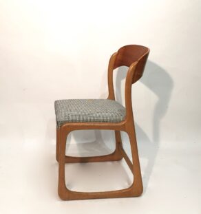 Paire chaises traineau Baumann