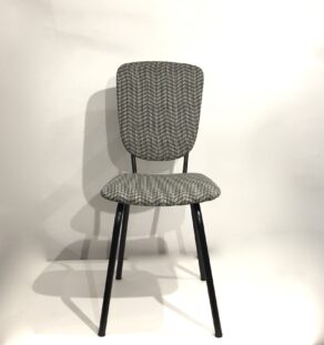 Chaise années 60 chevron