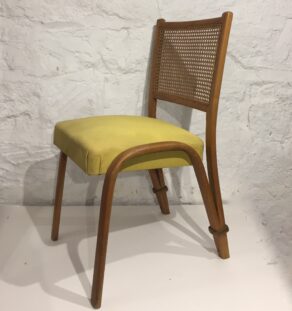 Chaise Steiner Bow Wood cannée