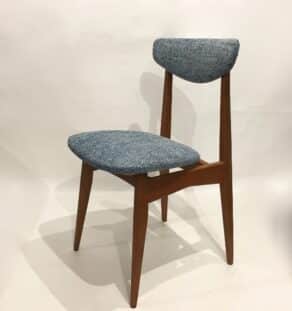 Chaise scandinave blue