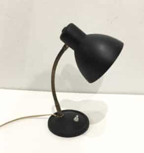 Petite lampe à poser noire