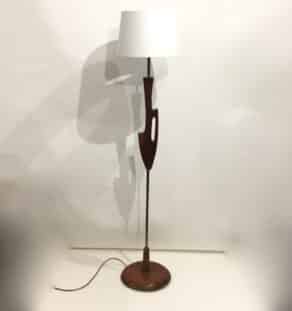 Lampadaire teck années 60