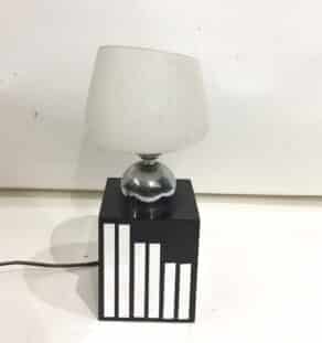 Lampe à poser opaline