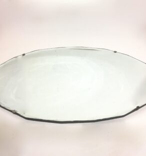 Miroir ovale biseauté