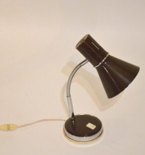 Lampe de bureau marron