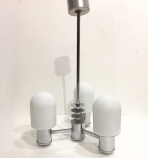 Lustre opaline années 70