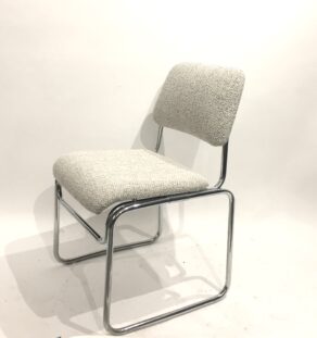 Chaises traineau années 70