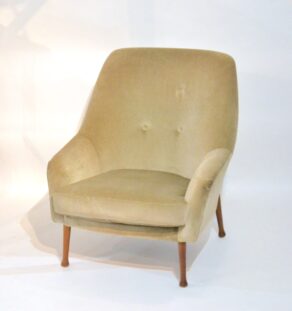 Fauteuil danois organique années 60