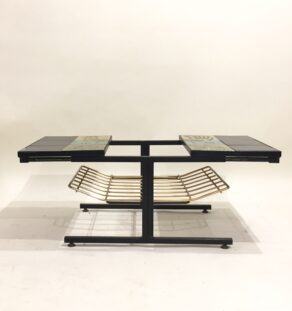 Table basse céramique "poule"