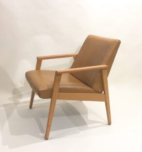Fauteuils années 60 en skaï