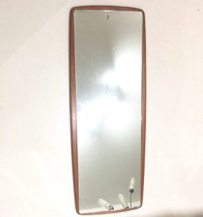 Grand miroir en teck
