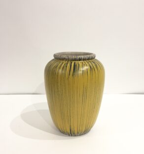 Vase céramique West Germany jaune