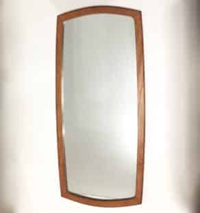 Miroir en teck années 60