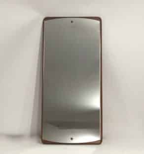 Miroir en teck années 60