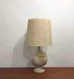 Lampe en grès du marais