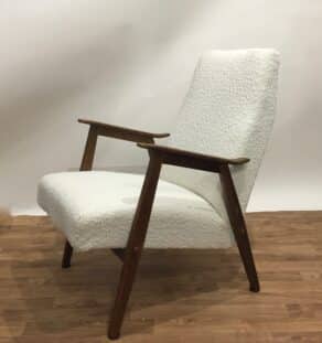 Fauteuils années 60 bouclette