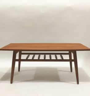 Table basse scandinave années 60