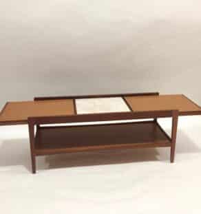 Table basse scandinave extensible