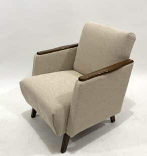 Fauteuils années 60 retapissés