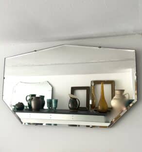 Miroir biseauté pointu