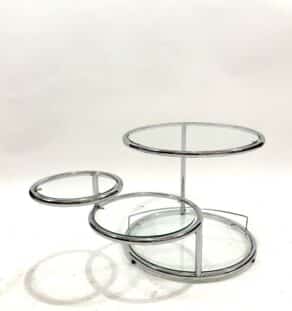 Table basse années 70 italienne