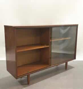 Bibliothèque vitrine scandinave années 60