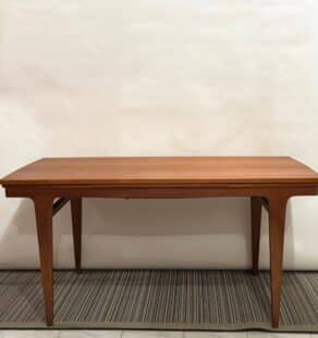 Table à manger danoise avec rallonges