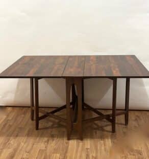 Table à manger pliante en palissandre