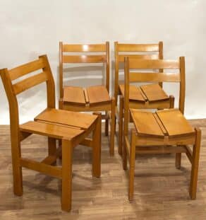 Série de 4 chaises Les Arcs