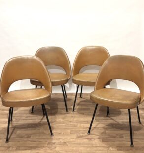 Série de 4 chaises Conférence Knoll